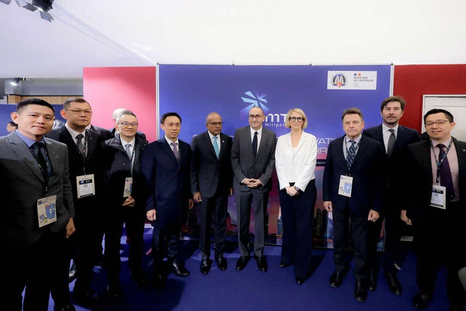 A group of people standing together.