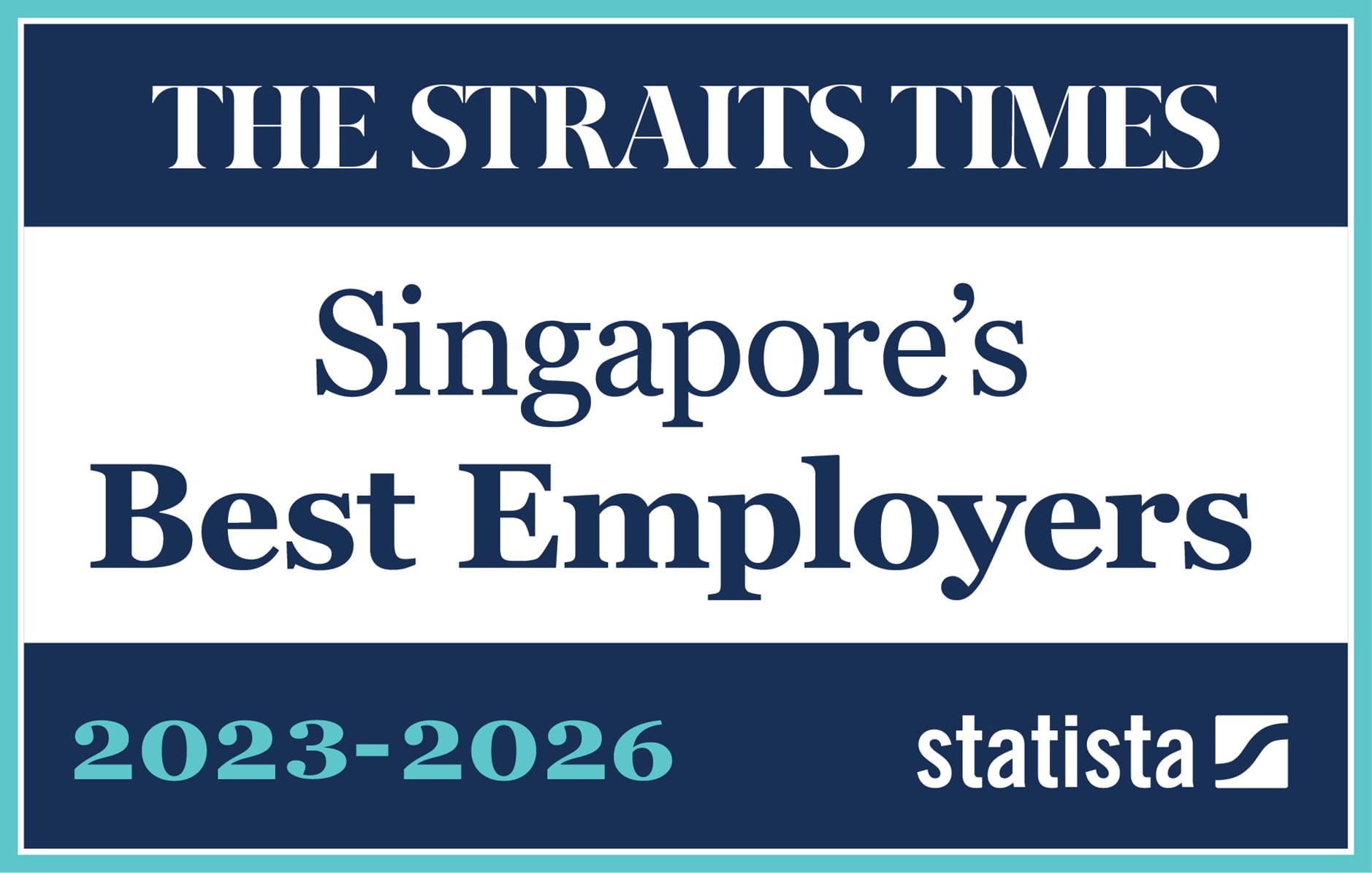 Best Employers 2023-2026 label.